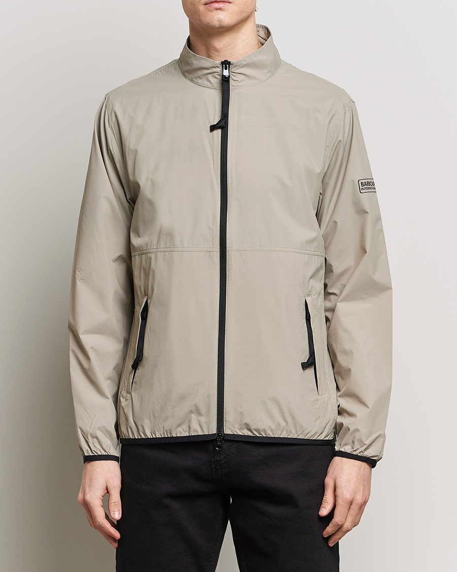 Mies | Takit | Barbour International | Rail Lightweight Jacket Concrete