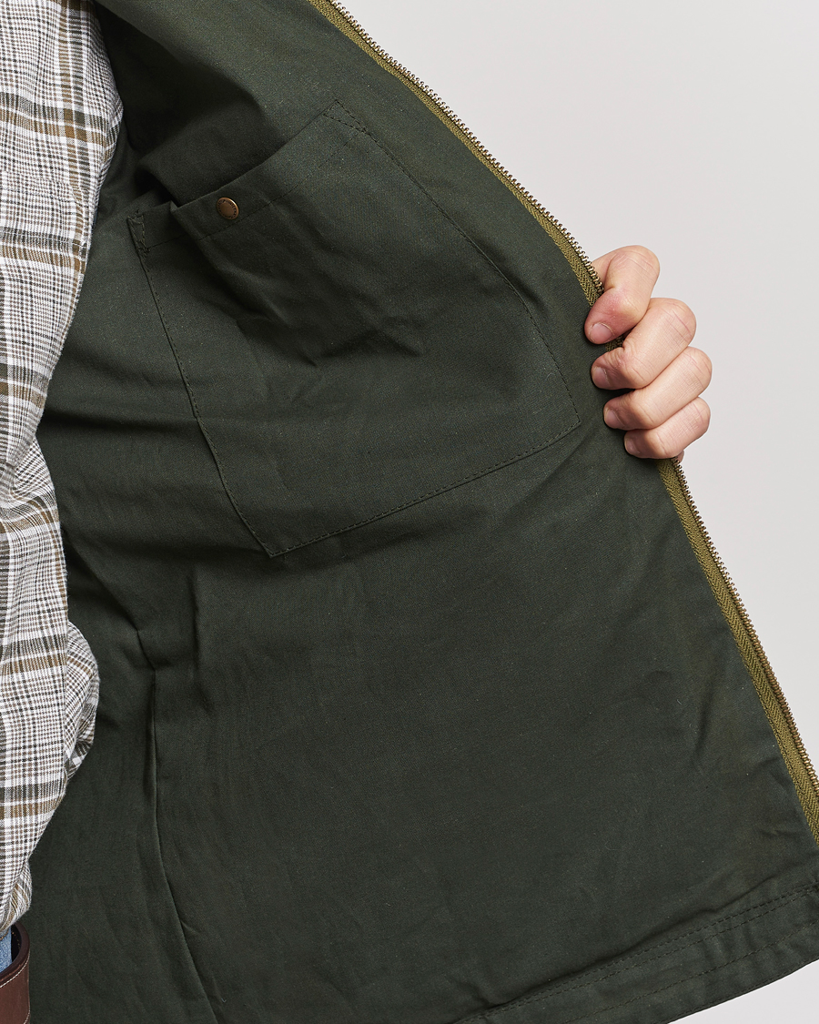 Mies | Takit | Barbour International | Sefton Waxed Jacket Olive Branch