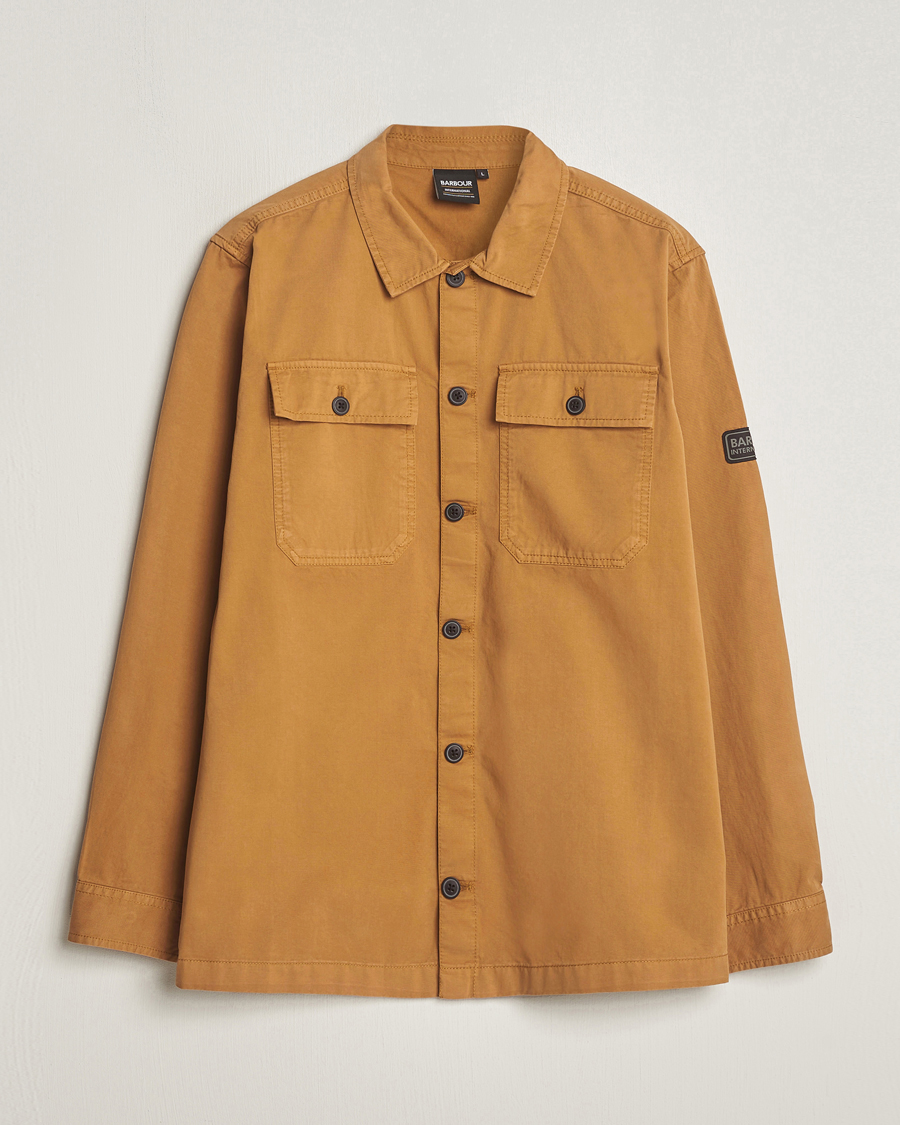 Mies | Kauluspaidat | Barbour International | Adey Cotton Pocket Overshirt Desert