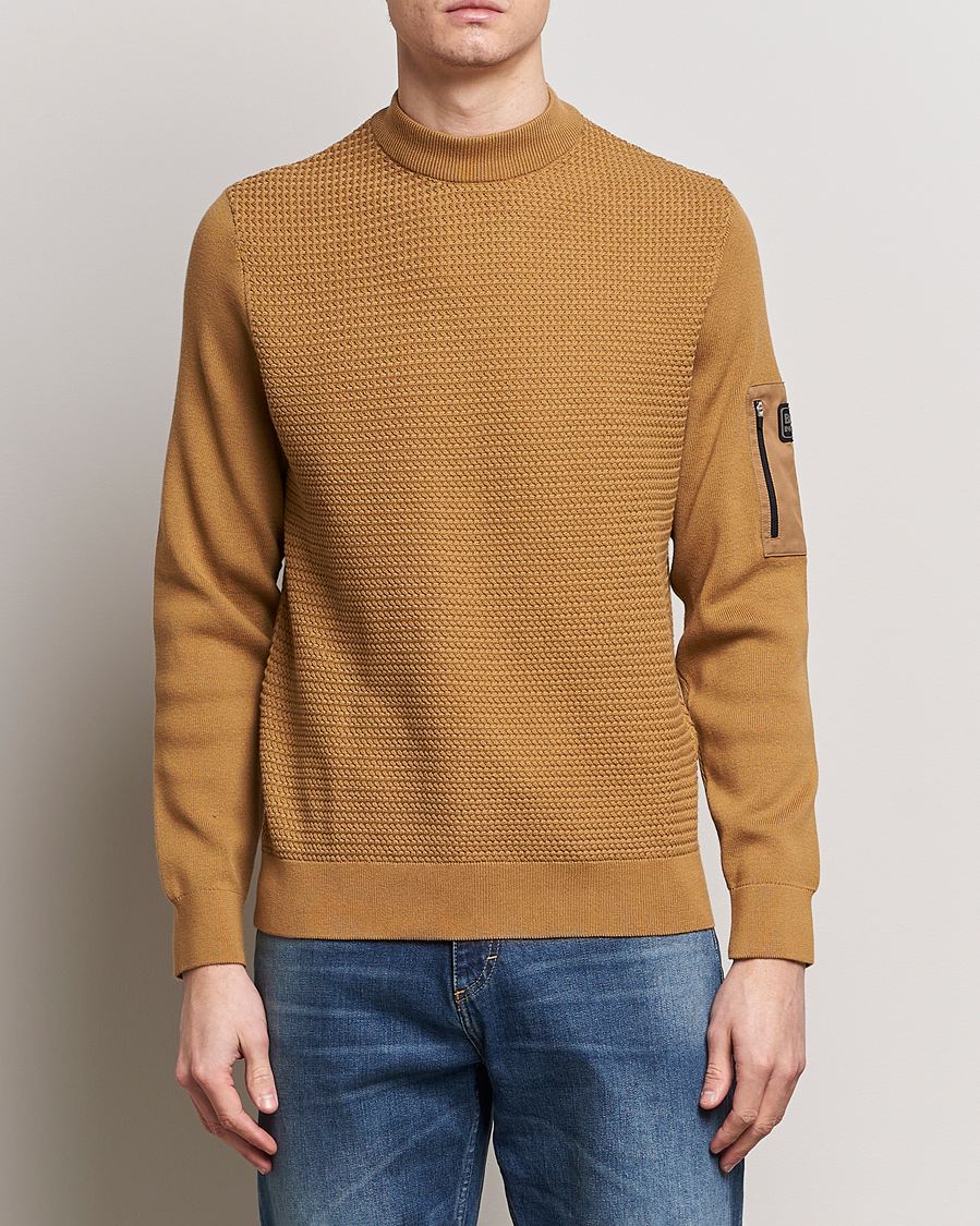 Mies | Puserot | Barbour International | Clayton Texture Crew Desert