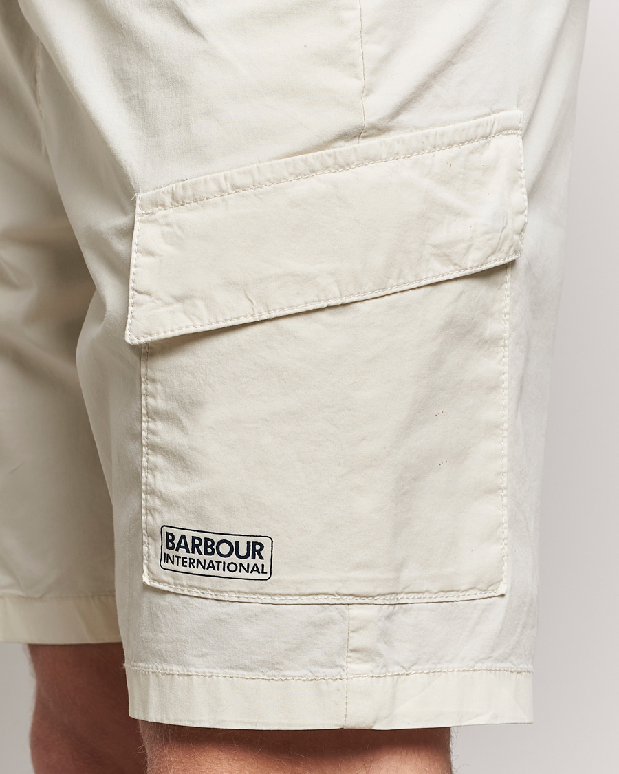 Mies | Shortsit | Barbour International | Parson Cotton Shorts Dove Grey