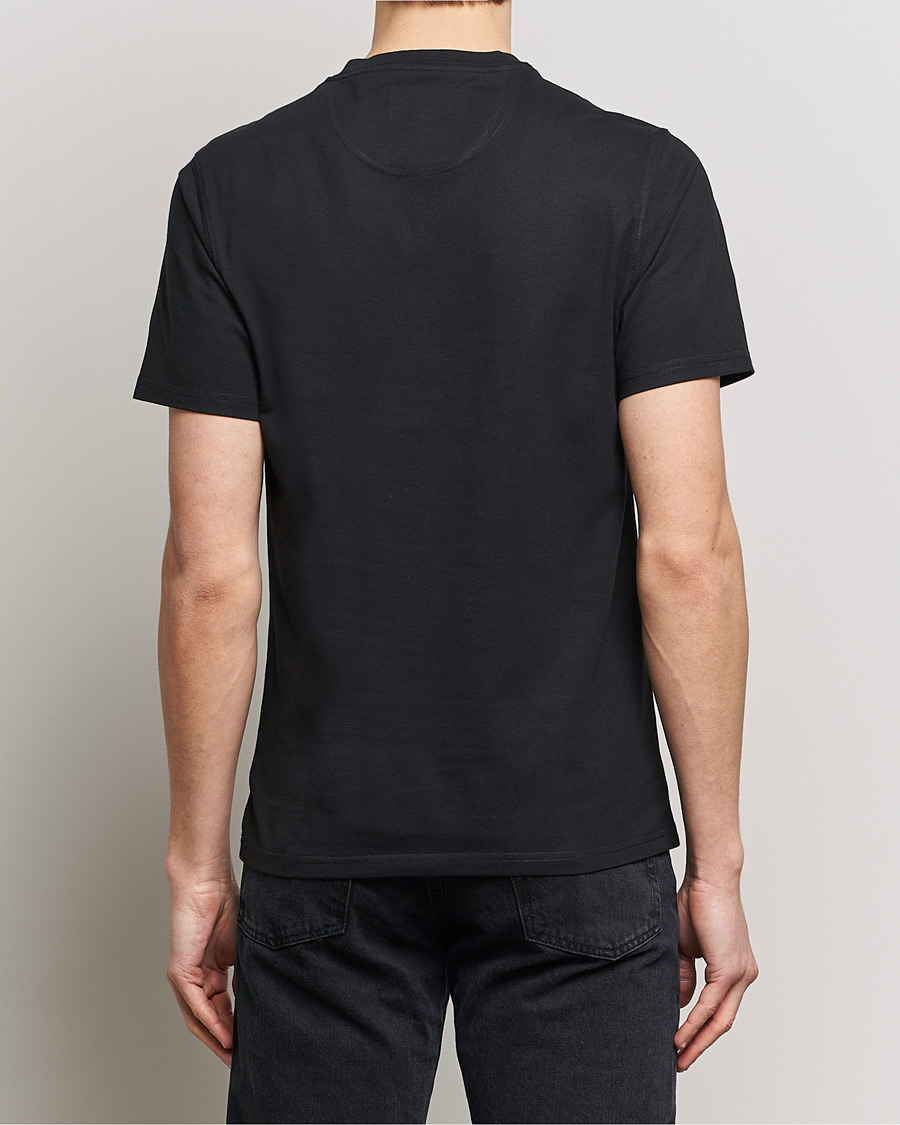 Mies | T-paidat | Barbour International | Small Logo T-Shirt Black/Pewter
