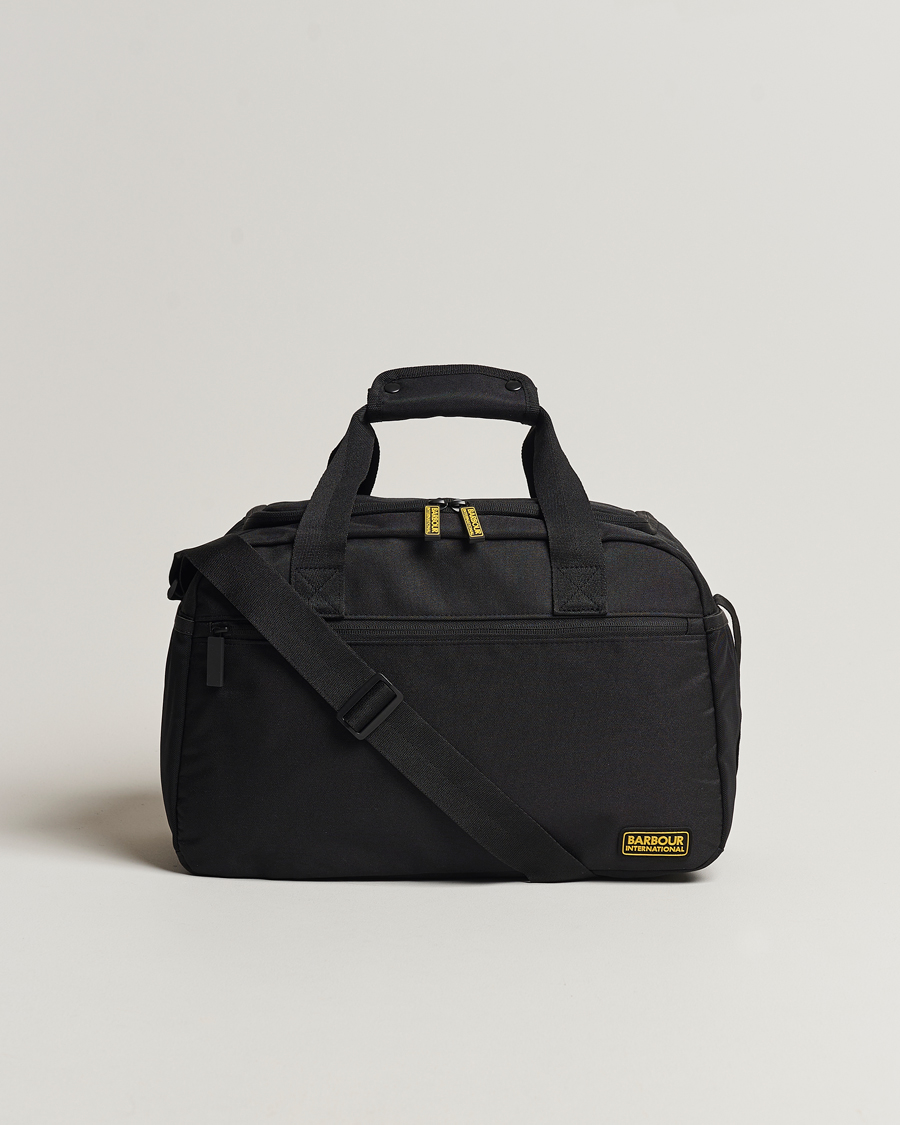 Mies | Barbour International Knockhill Flight Bag Black | Barbour International | Knockhill Flight Bag Black