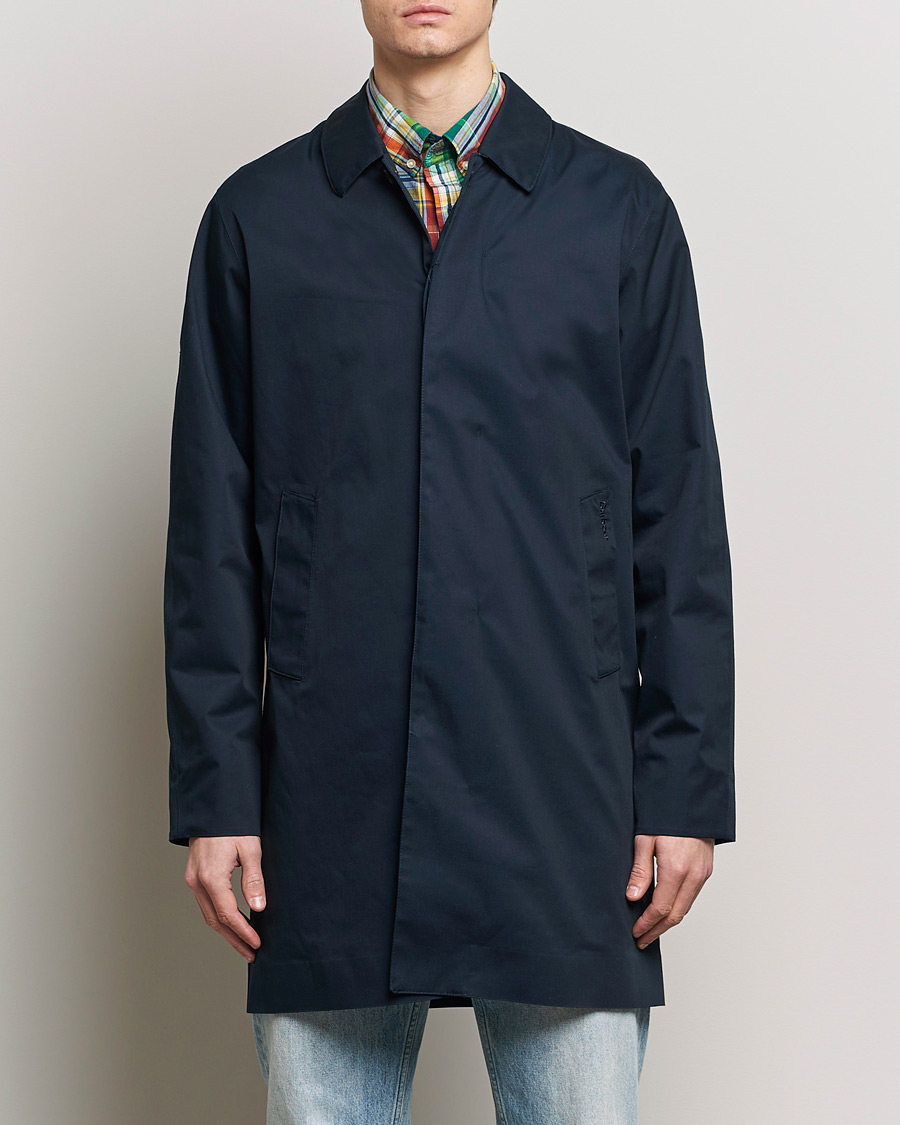 Mies | Takit | Barbour Lifestyle | Rokig Waterproof Car Coat Navy