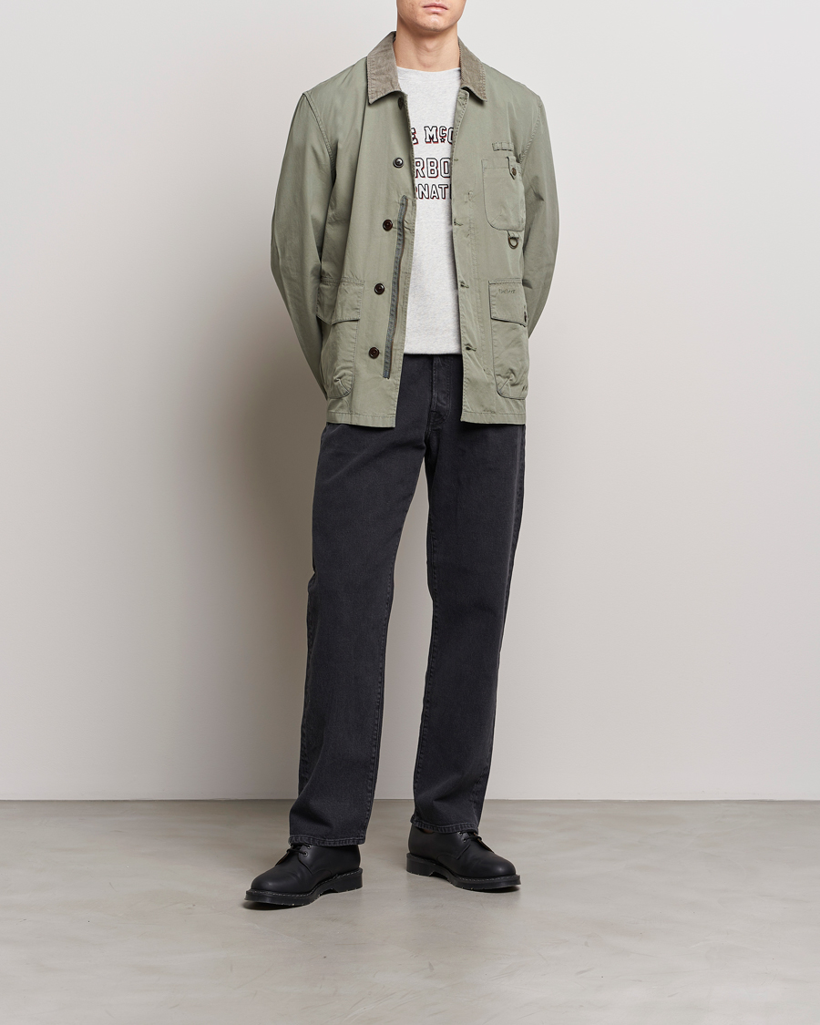 Mies | Takit | Barbour Lifestyle | Cotton Salter Casual Jacket Agave