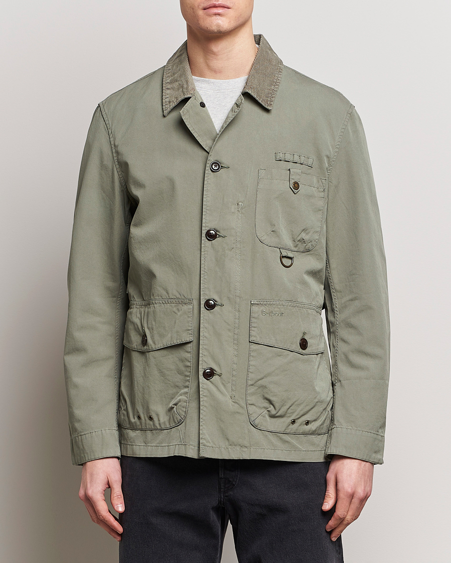 Mies | Kevättakit | Barbour Lifestyle | Cotton Salter Casual Jacket Agave