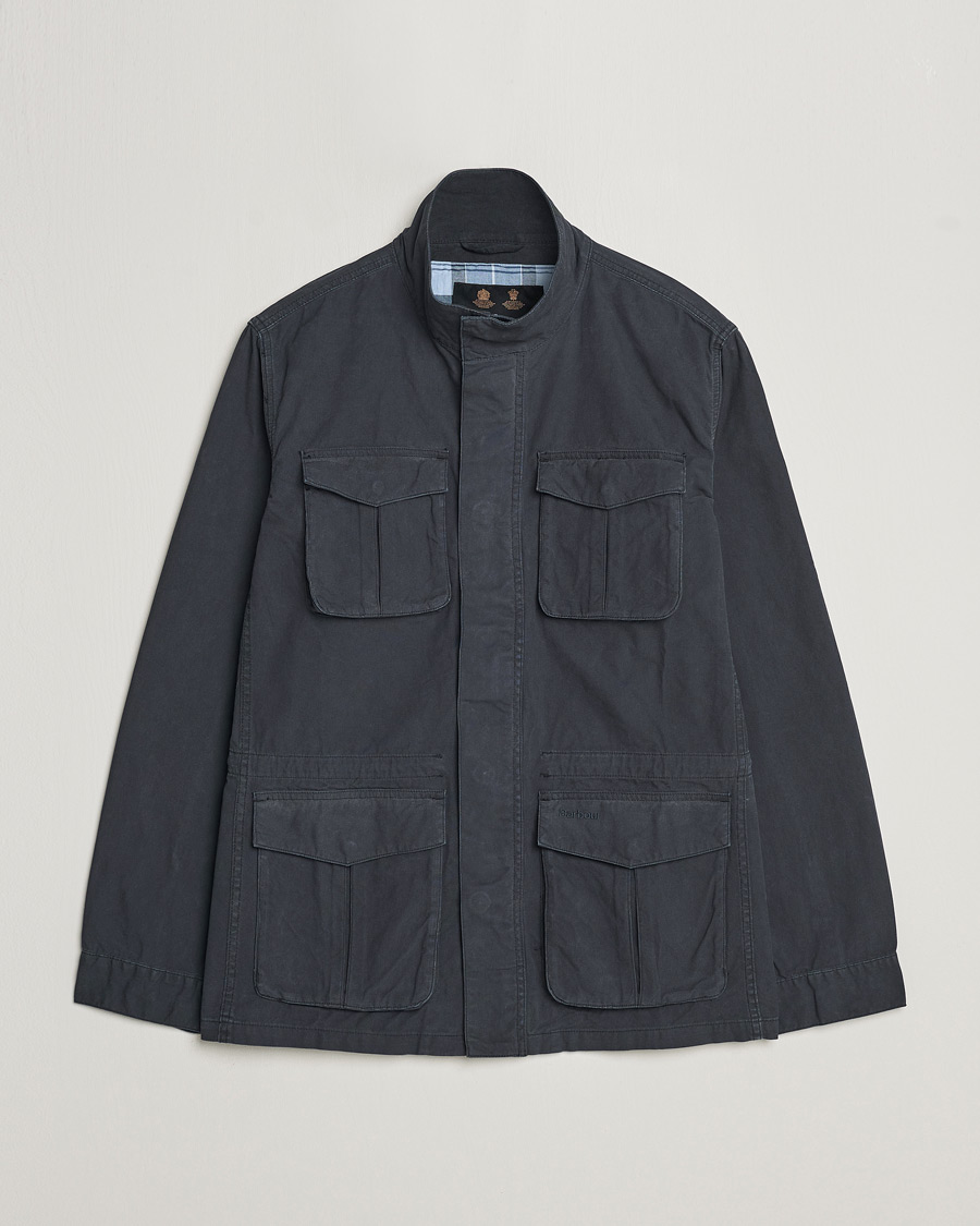 Mies | Takit | Barbour Lifestyle | Belsfield Cotton Field Jacket Midnight