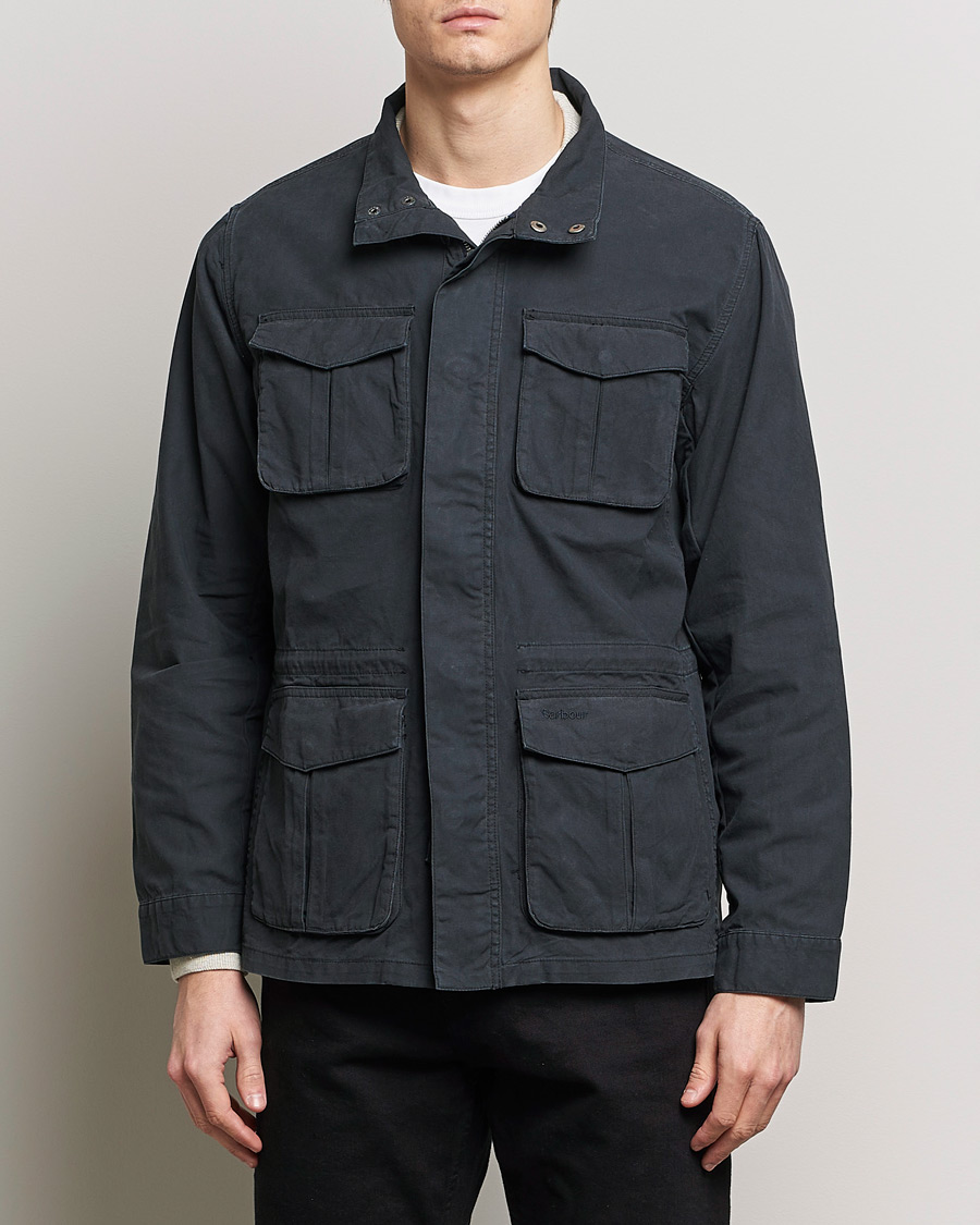Mies | Syystakit | Barbour Lifestyle | Belsfield Cotton Field Jacket Midnight