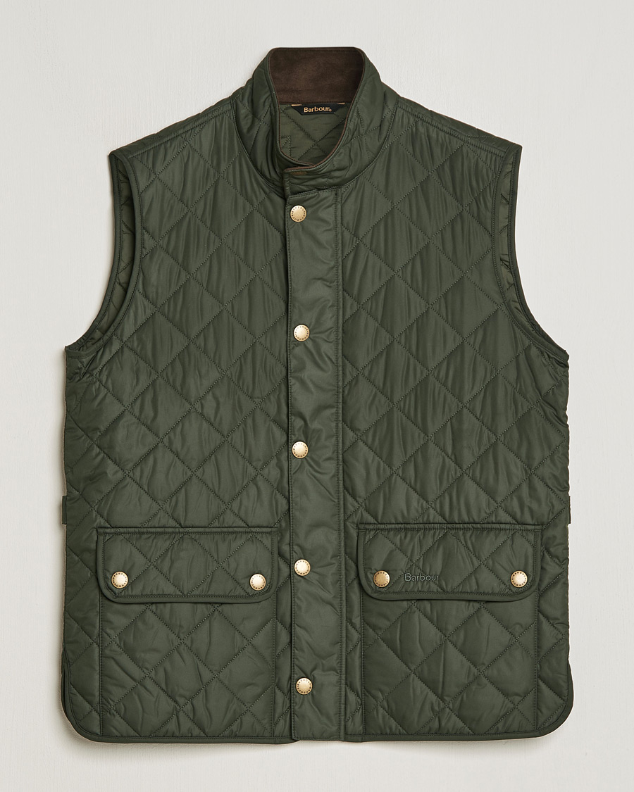 Mies | Ulkoliivit | Barbour Lifestyle | New Lowerdale Quilted Gilet Sage Green
