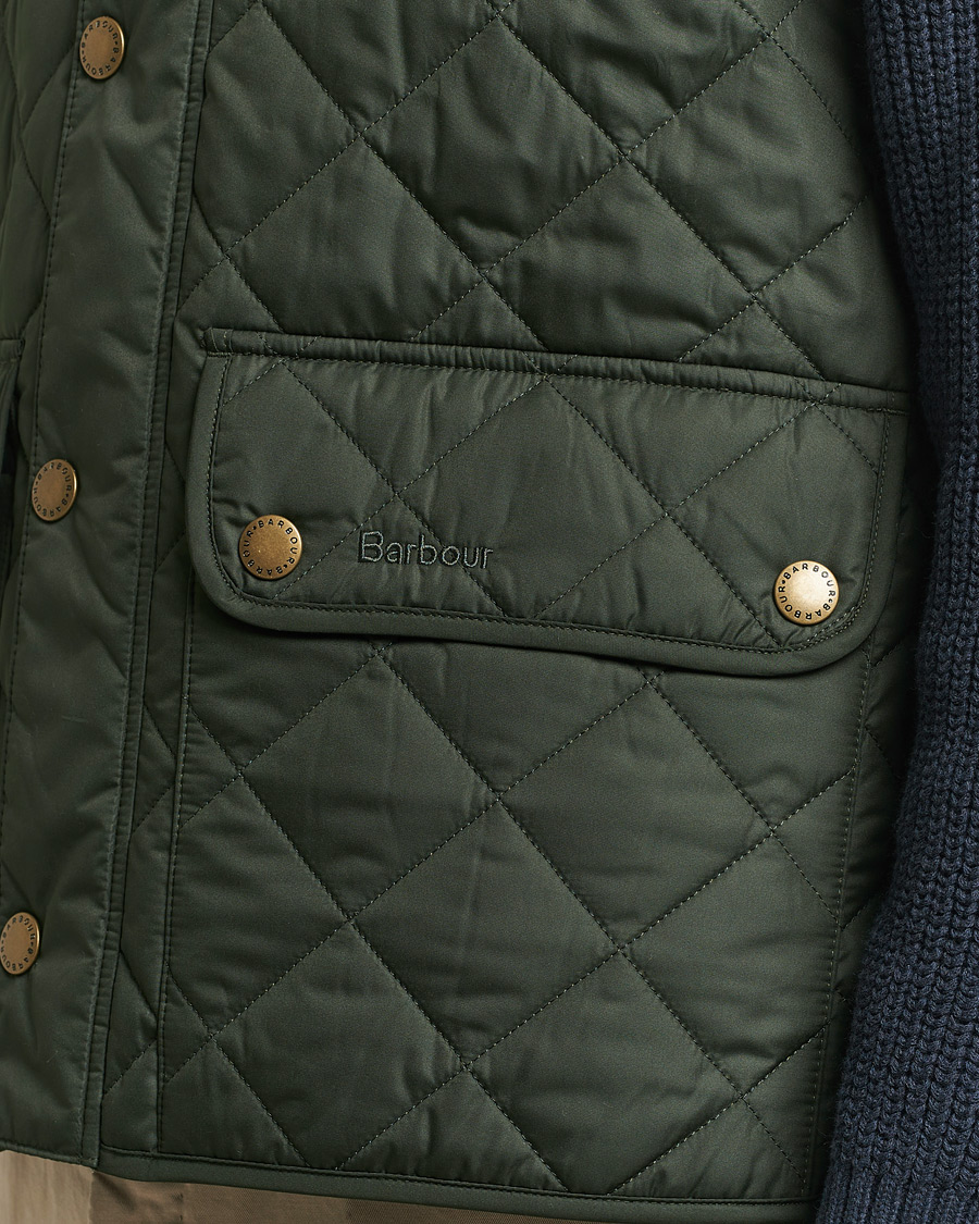 Mies | Ulkoliivit | Barbour Lifestyle | New Lowerdale Quilted Gilet Sage Green
