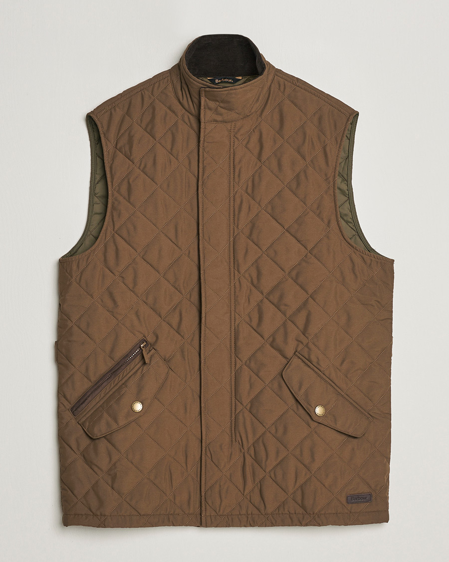 Mies | Takit | Barbour Lifestyle | Shoveler Peached Quilted Gilet Dark Sand