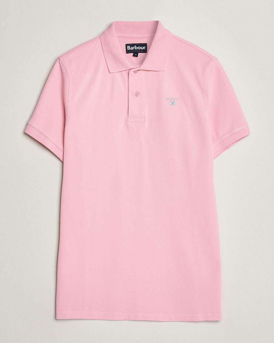 Mies | Pikeet | Barbour Lifestyle | Sports Polo Pink