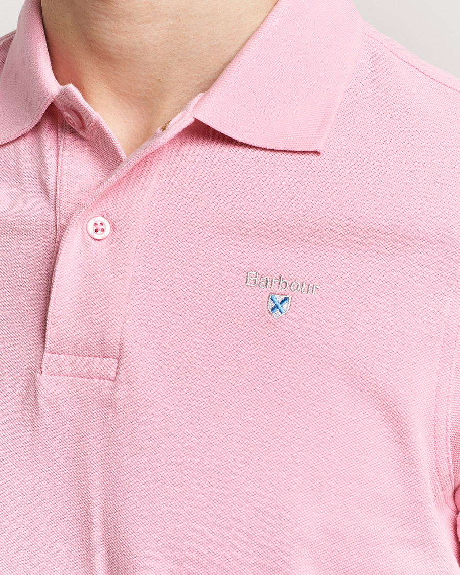 Mies | Pikeet | Barbour Lifestyle | Sports Polo Pink