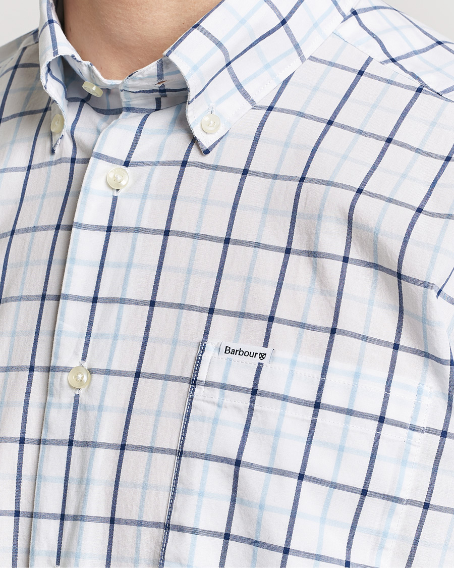 Mies | Kauluspaidat | Barbour Lifestyle | Tailored Fit Bradwell Checked Shirt Blue