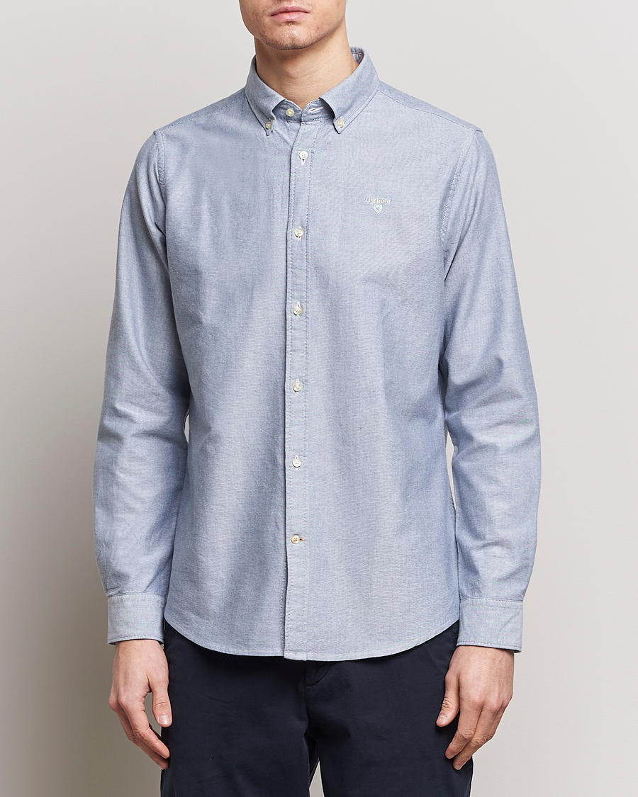 Mies |  | Barbour Lifestyle | Tailored Fit Oxtown Shirt Dark Denim