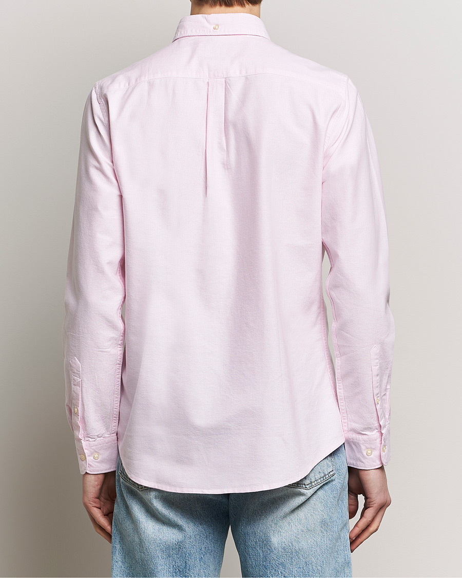 Mies | Kauluspaidat | Barbour Lifestyle | Tailored Fit Striped Oxtown Shirt Pink