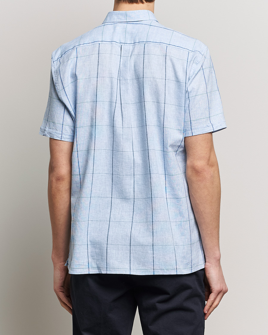 Mies | Kauluspaidat | Barbour Lifestyle | Swaledale Short Sleeve Summer Shirt Blue