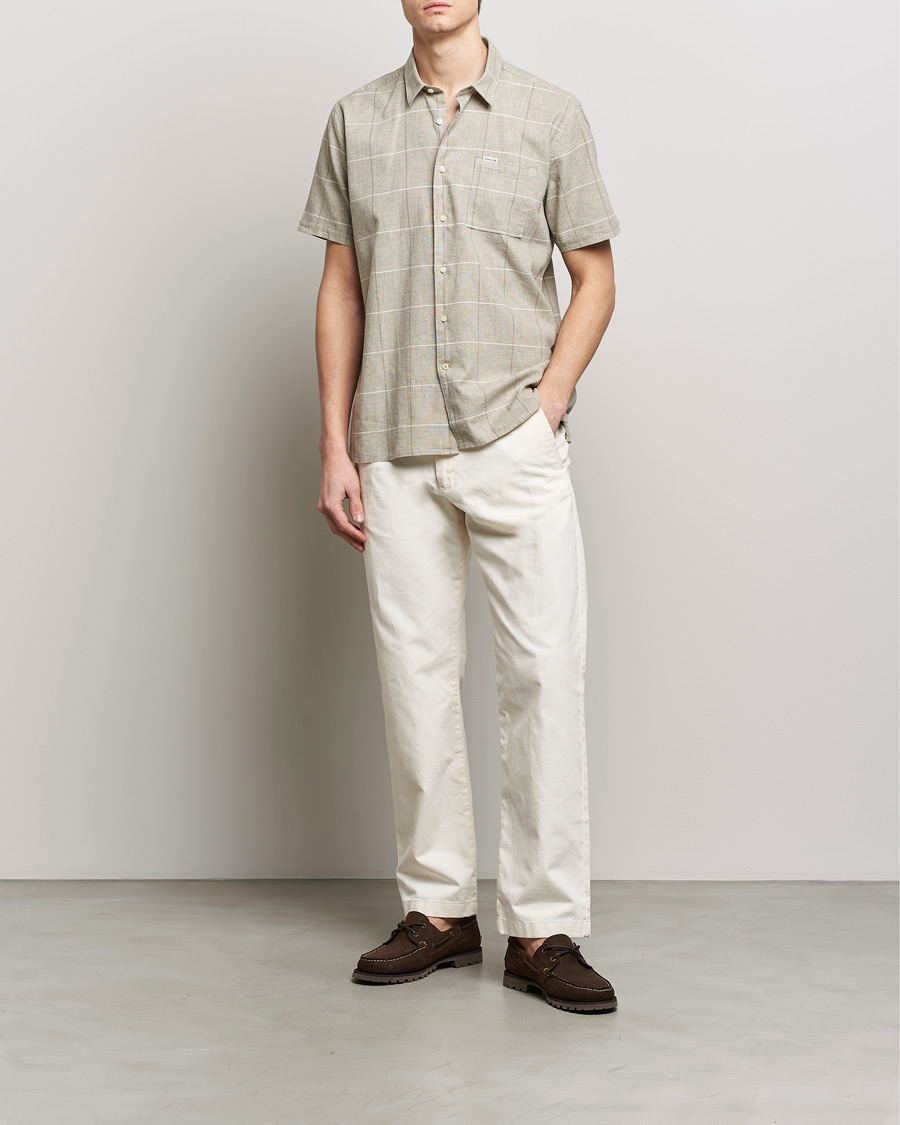 Mies | Kauluspaidat | Barbour Lifestyle | Swaledale Short Sleeve Summer Shirt Olive