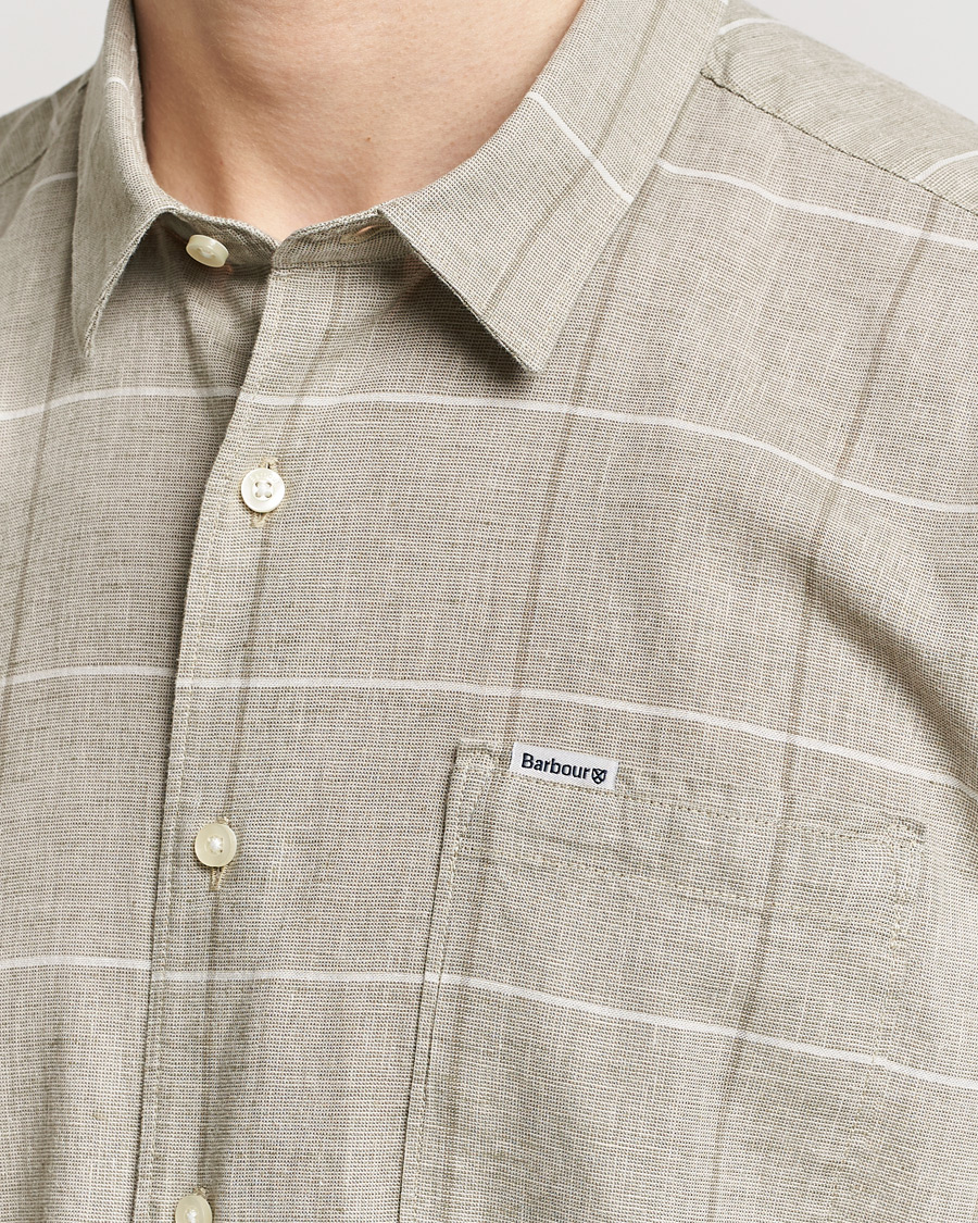 Mies | Kauluspaidat | Barbour Lifestyle | Swaledale Short Sleeve Summer Shirt Olive