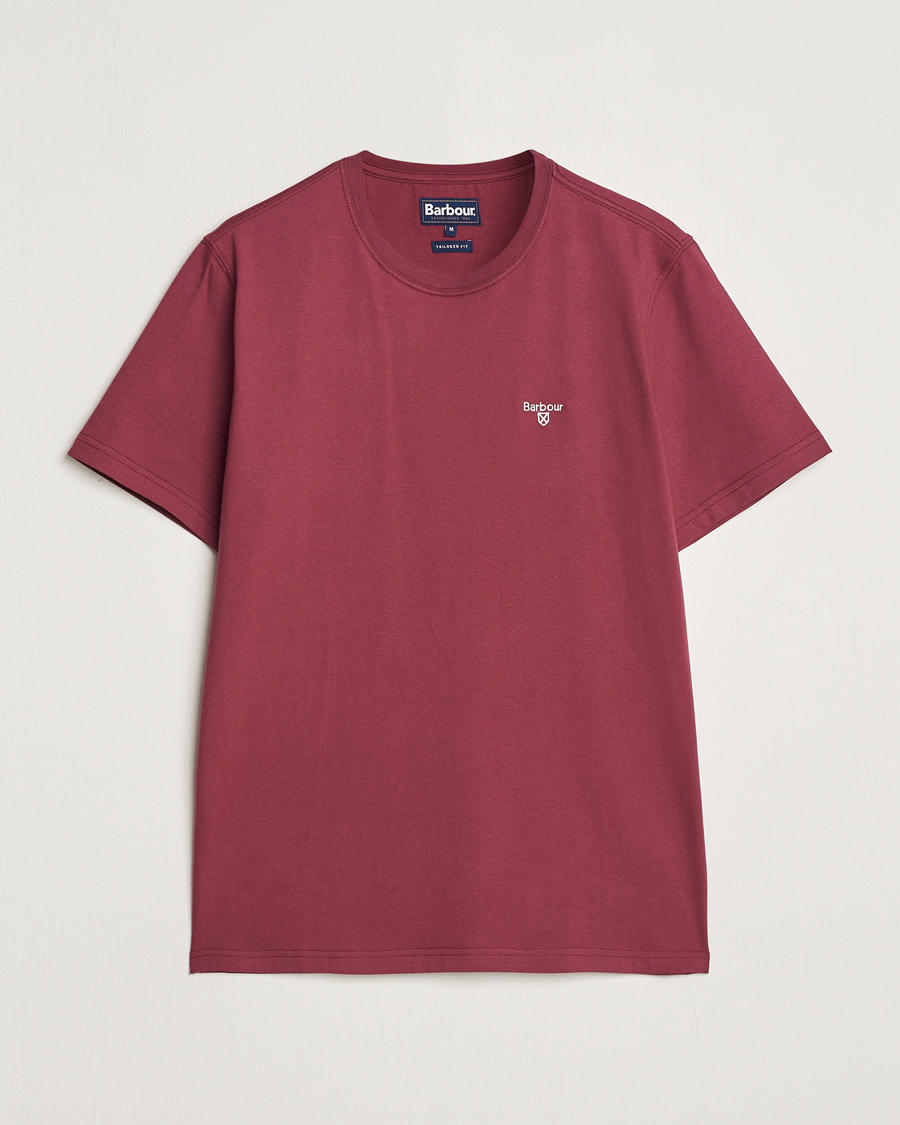 Mies | T-paidat | Barbour Lifestyle | Essential Sports T-Shirt Red