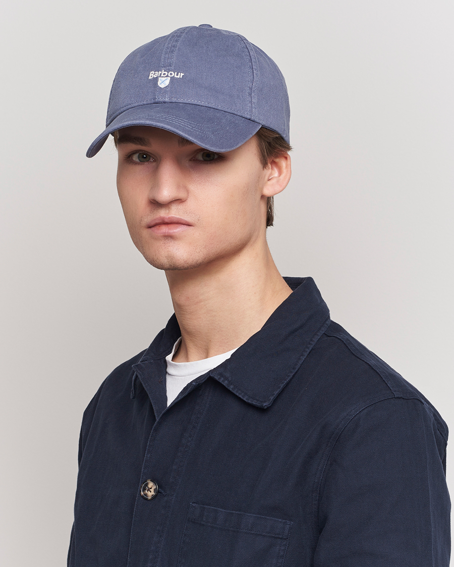 Mies |  | Barbour Lifestyle | Cascade Sports Cap Washed Blue