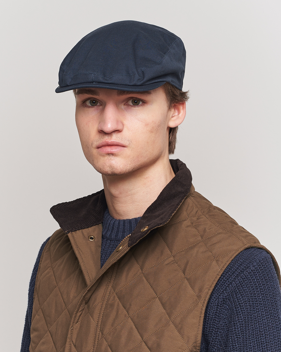 Mies | Päähineet | Barbour Lifestyle | Finnean Cotton Cap Navy