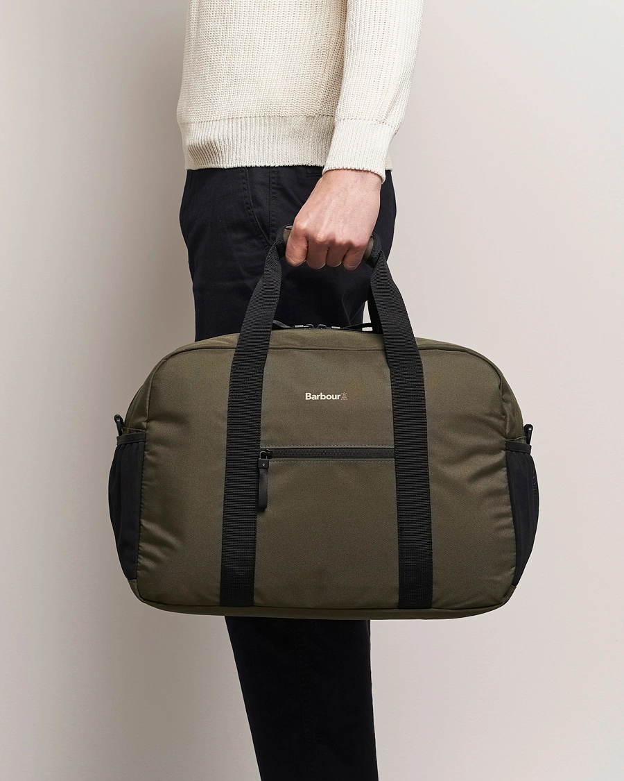 Mies | Laukut | Barbour Lifestyle | Arwin Canvas Holdall Olive