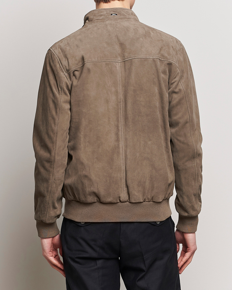 Mies | Takit | Herno | Suede Jacket Brown