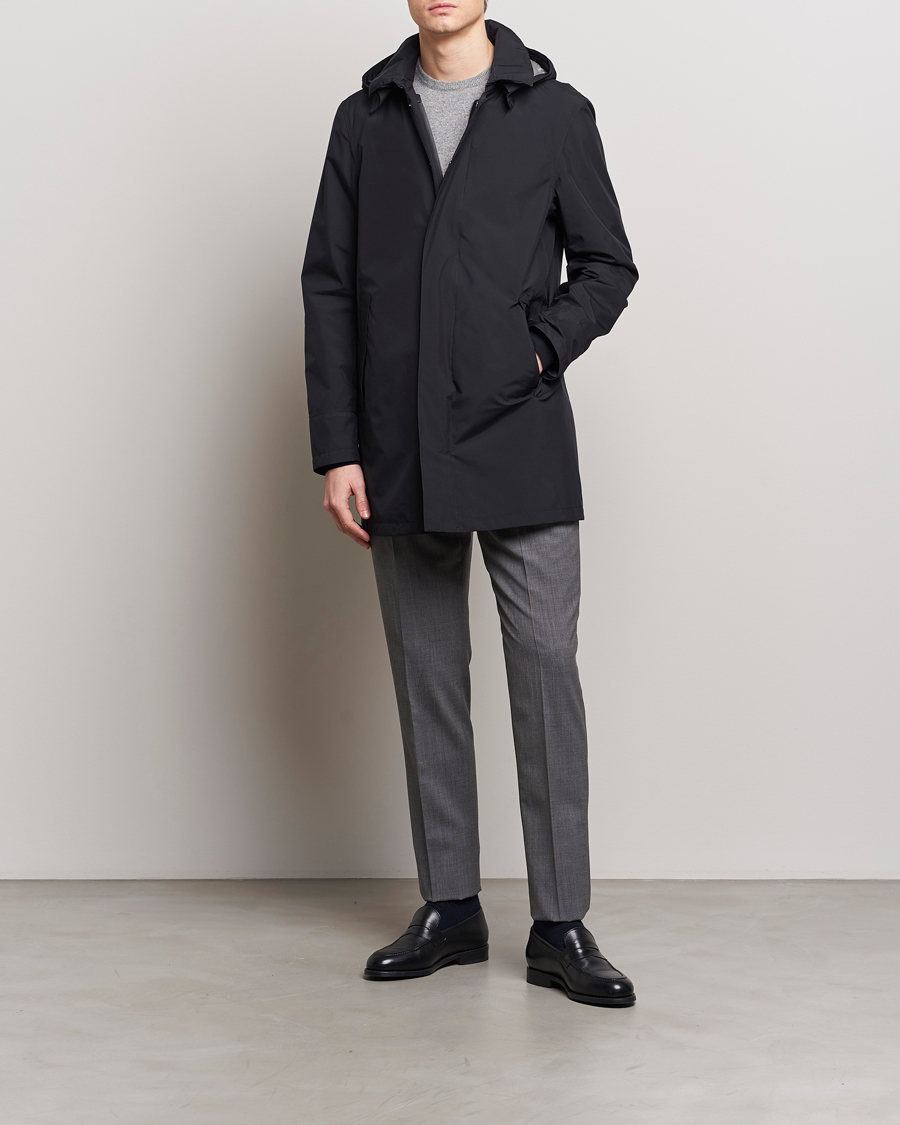 Mies | Takit | Herno | Laminar Waterproof Coat Black
