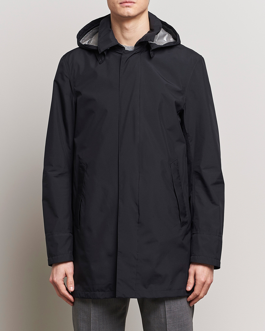 Mies | Takit | Herno | Laminar Waterproof Coat Black