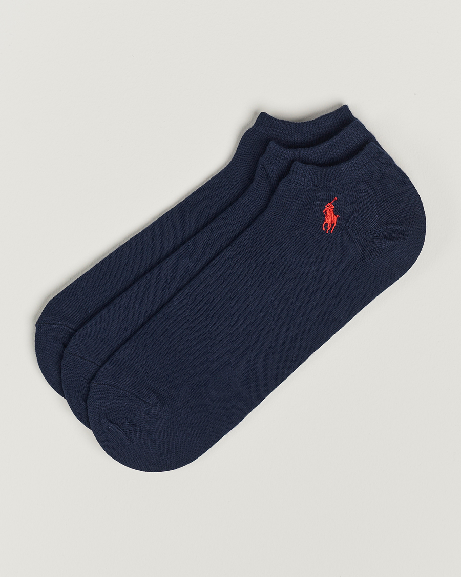 Mies | Alusvaatteet | Polo Ralph Lauren | 3-Pack Ghost Sock Navy
