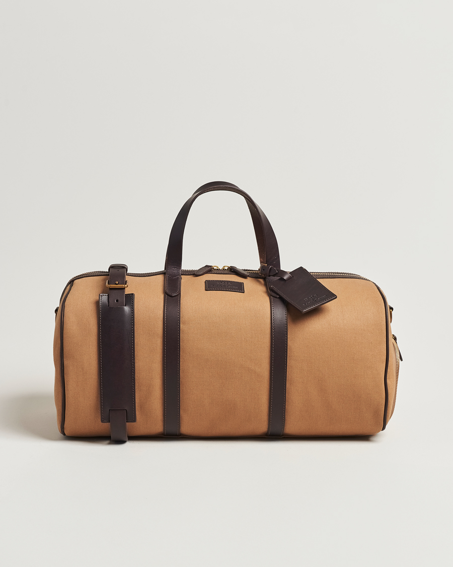 Mies | Polo Ralph Lauren Canvas/Leather Dufflebag Tan | Polo Ralph Lauren | Canvas/Leather Dufflebag Tan