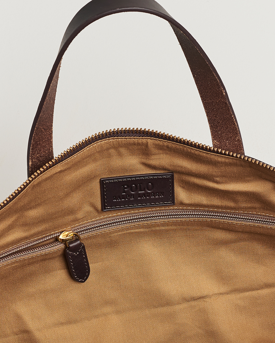 Mies | Polo Ralph Lauren Canvas/Leather Dufflebag Tan | Polo Ralph Lauren | Canvas/Leather Dufflebag Tan