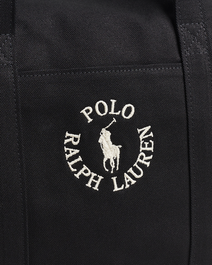 Mies | Polo Ralph Lauren Canvas Logo Dufflebag Black | Polo Ralph Lauren | Canvas Logo Dufflebag Black