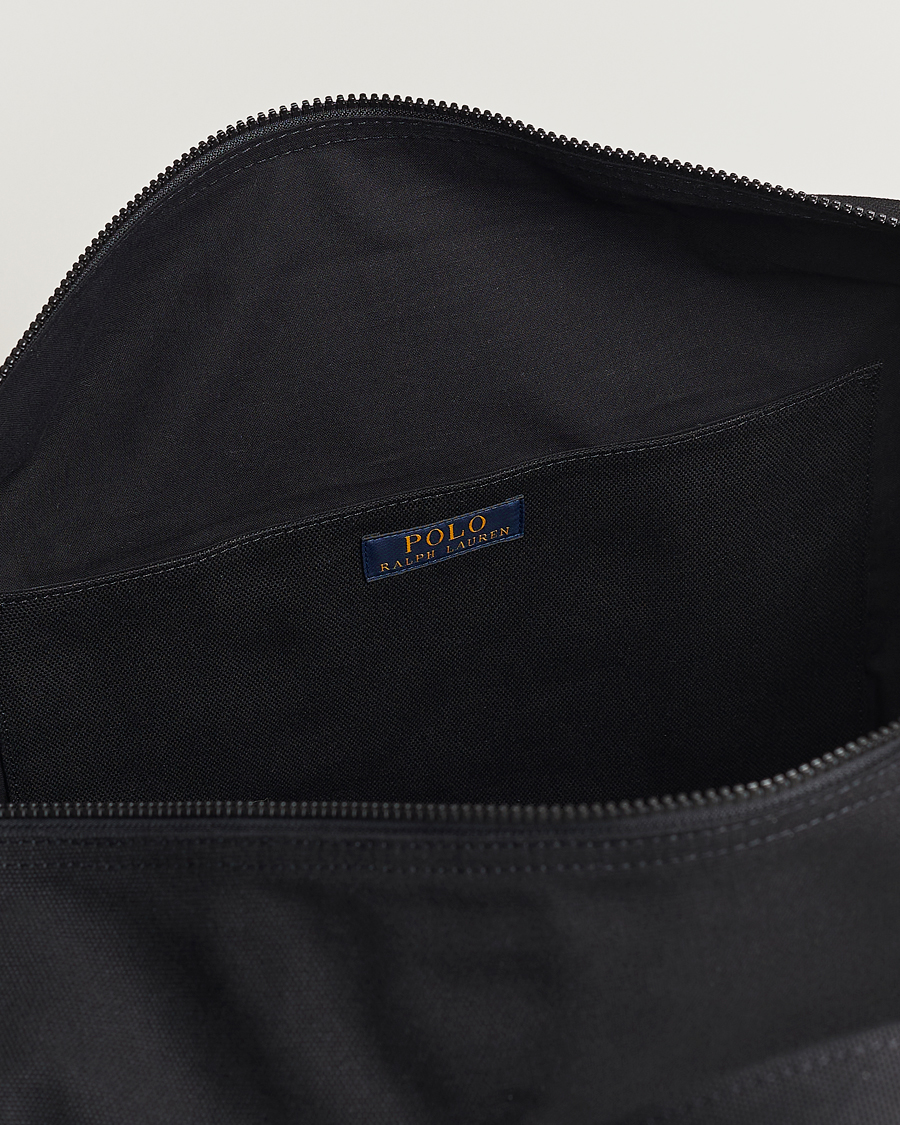 Mies | Polo Ralph Lauren Canvas Logo Dufflebag Black | Polo Ralph Lauren | Canvas Logo Dufflebag Black