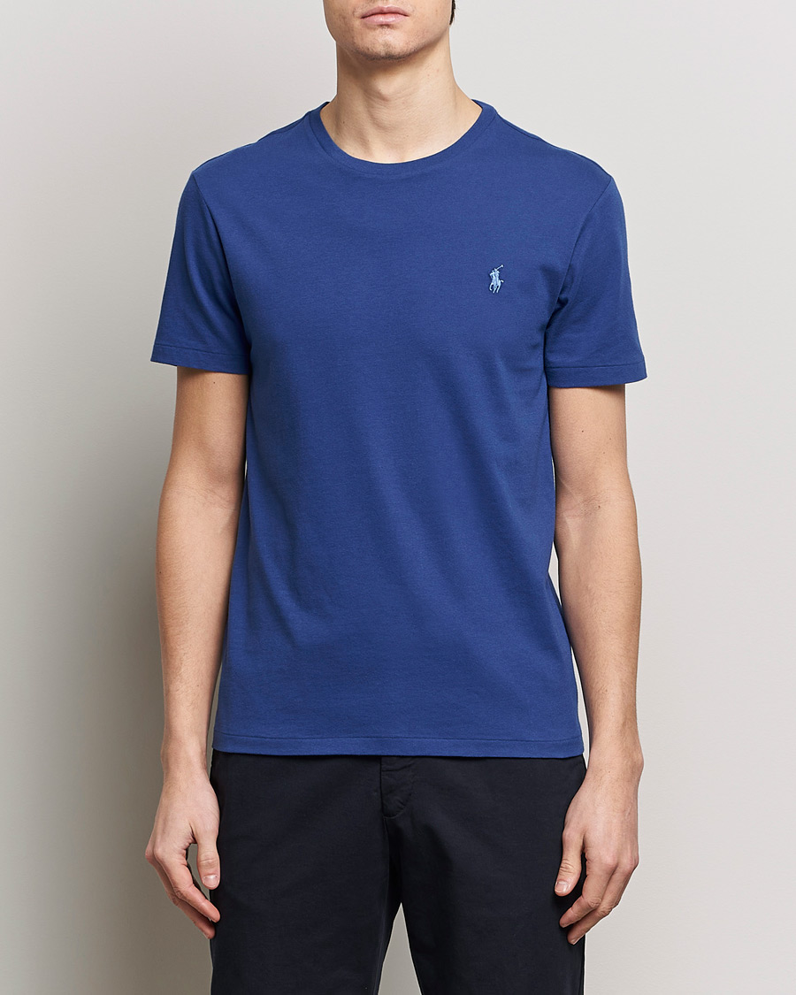 Mies | T-paidat | Polo Ralph Lauren | Crew Neck T-Shirt Beach Royal