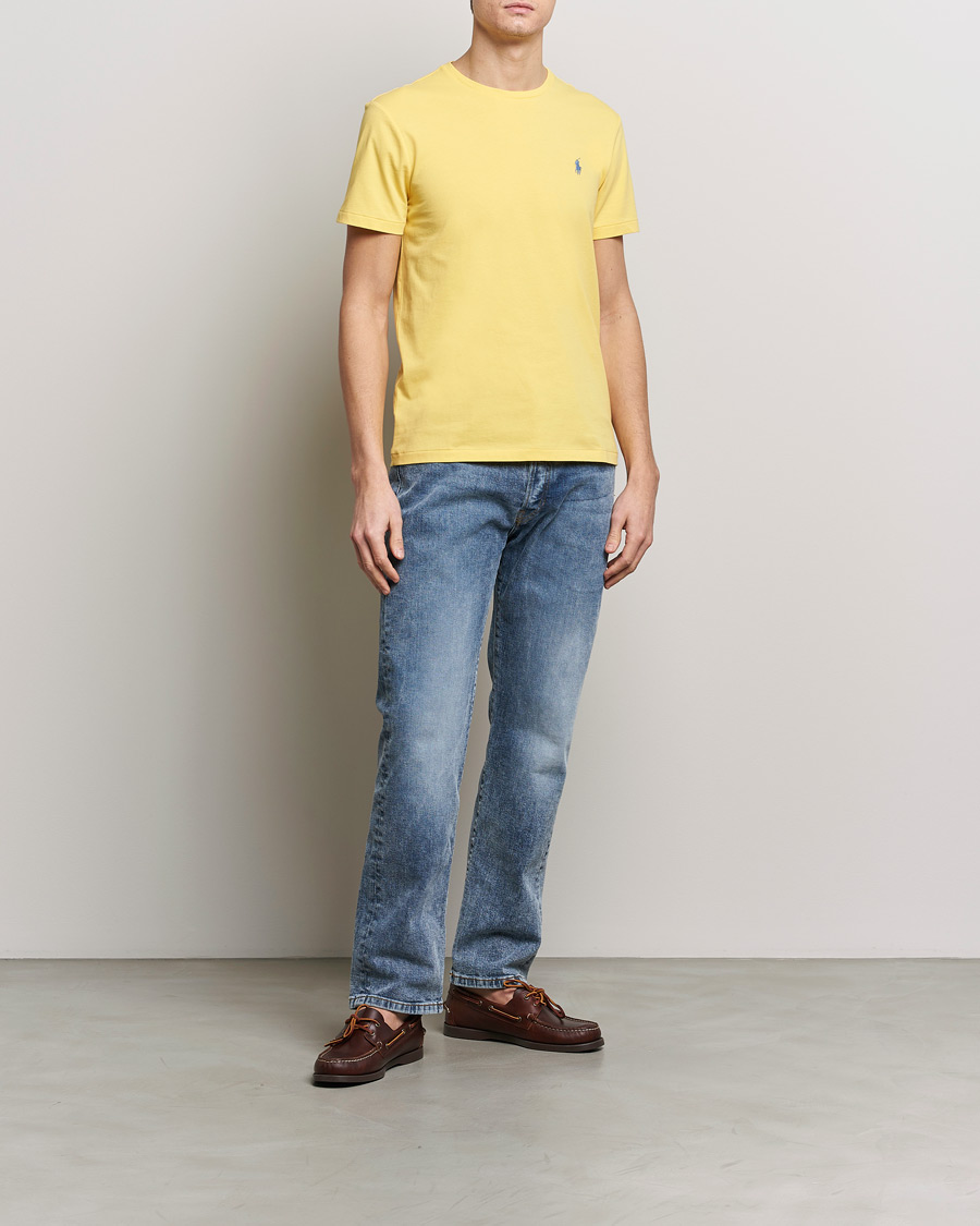 Mies | T-paidat | Polo Ralph Lauren | Crew Neck T-Shirt Oasis Yellow
