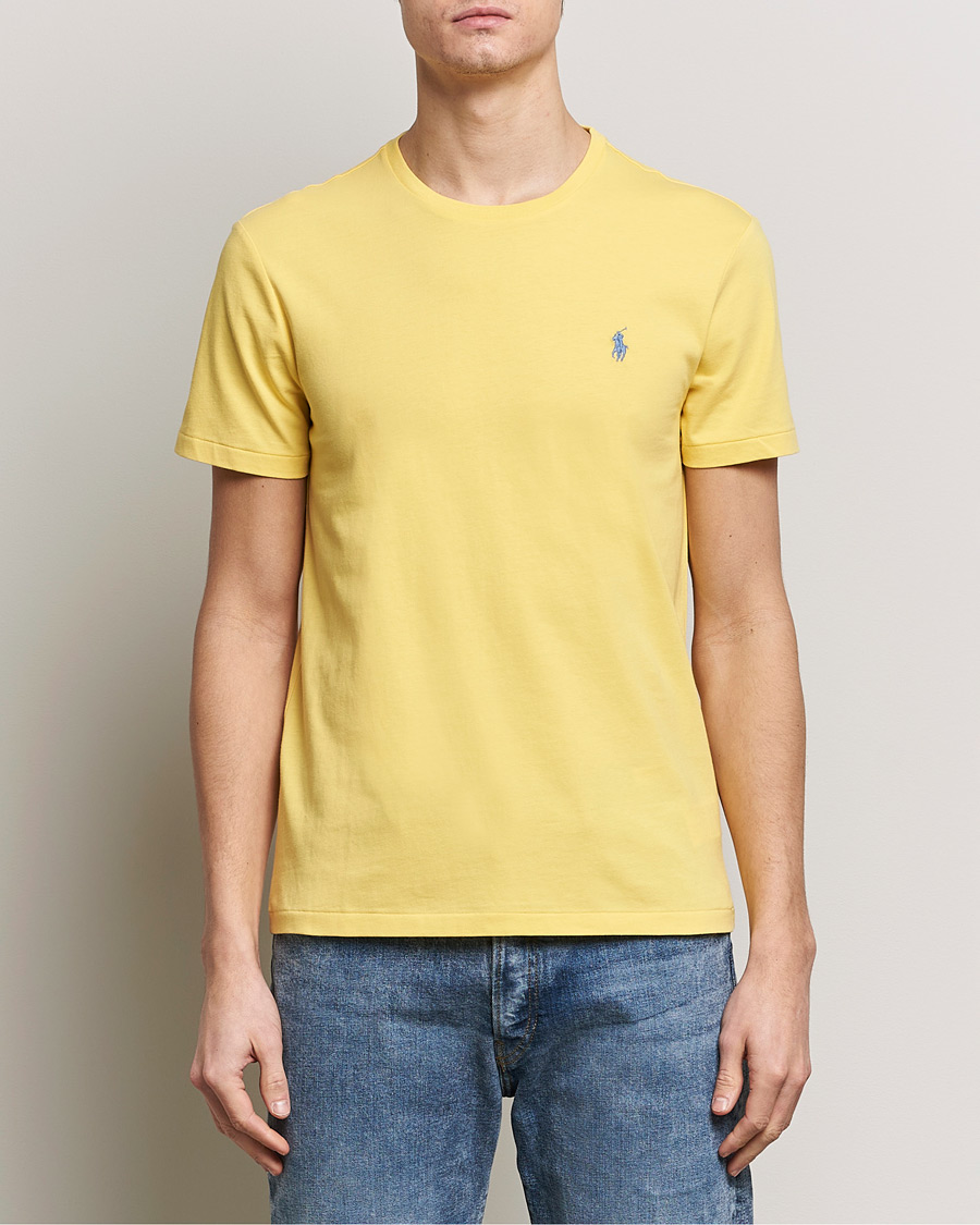Mies | T-paidat | Polo Ralph Lauren | Crew Neck T-Shirt Oasis Yellow