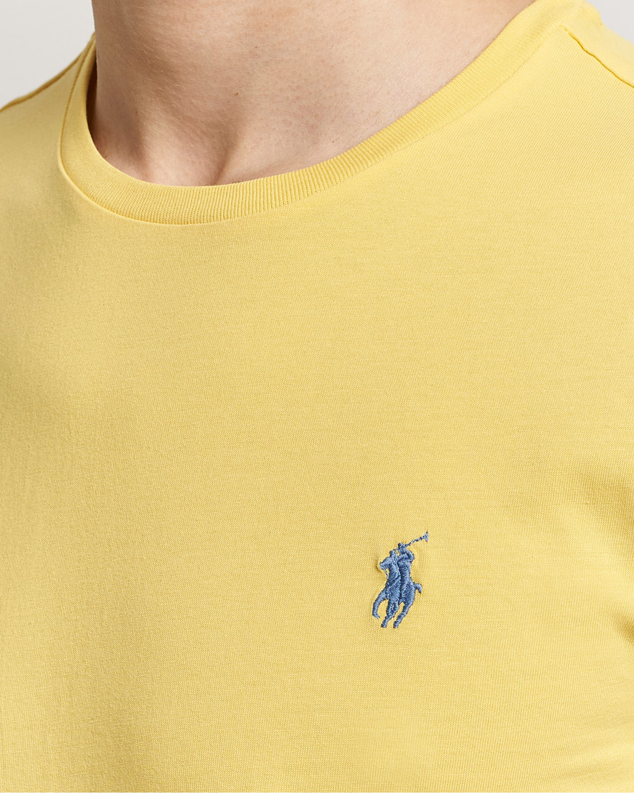 Mies | T-paidat | Polo Ralph Lauren | Crew Neck T-Shirt Oasis Yellow
