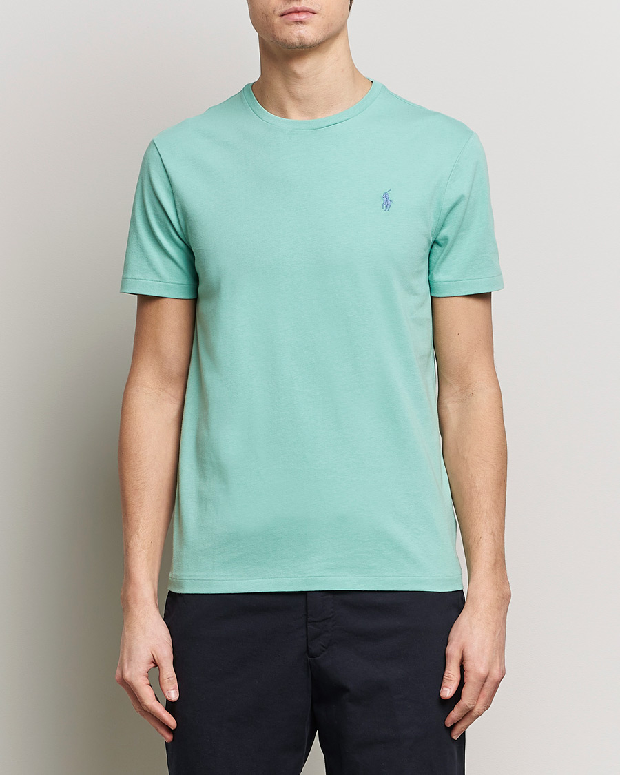 Mies | T-paidat | Polo Ralph Lauren | Crew Neck T-Shirt Celadon