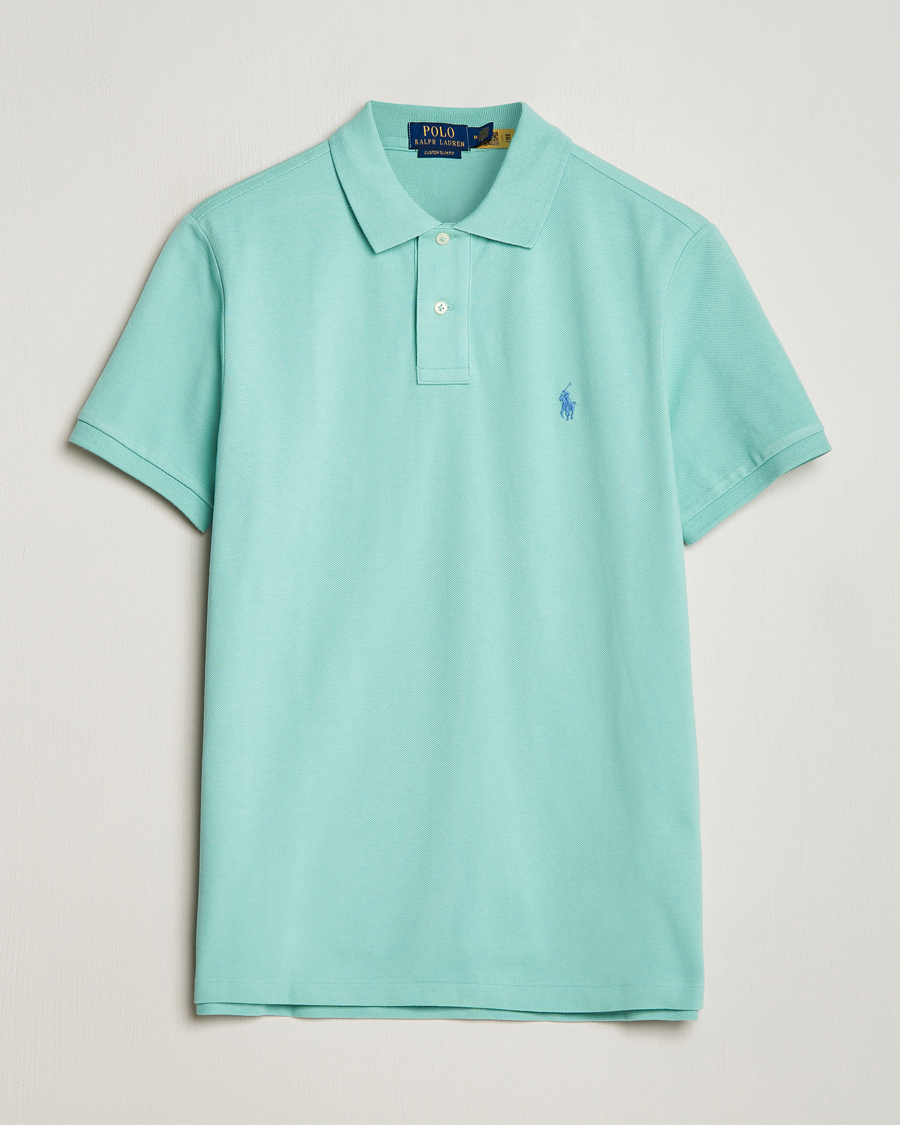 Mies | Pikeet | Polo Ralph Lauren | Custom Slim Fit Polo Celadon