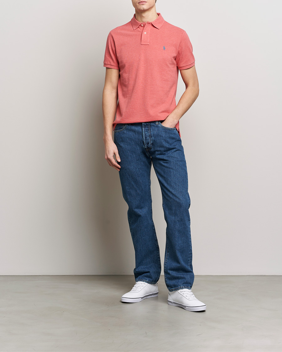 Mies | Pikeet | Polo Ralph Lauren | Custom Slim Fit Polo Highland Rose Heahter