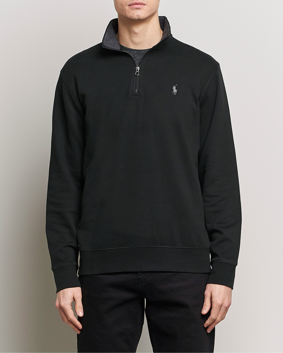 Mies | Puserot | Polo Ralph Lauren | Double Knit Half-Zip Sweater Polo Black