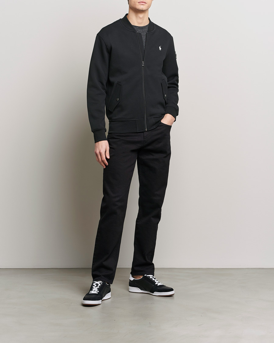 Mies | Puserot | Polo Ralph Lauren | Bomber Full-Zip Sweatshirt Polo Black