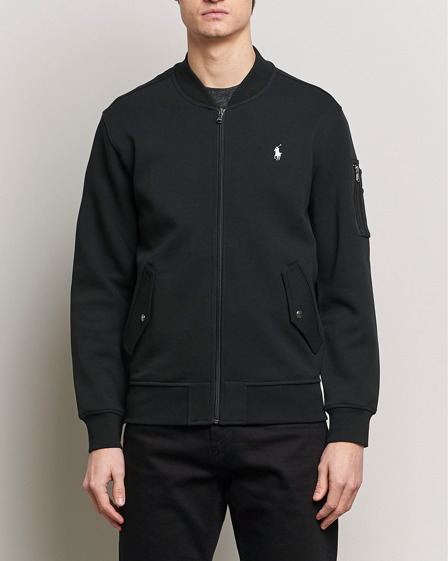 Mies | Puserot | Polo Ralph Lauren | Bomber Full-Zip Sweatshirt Polo Black