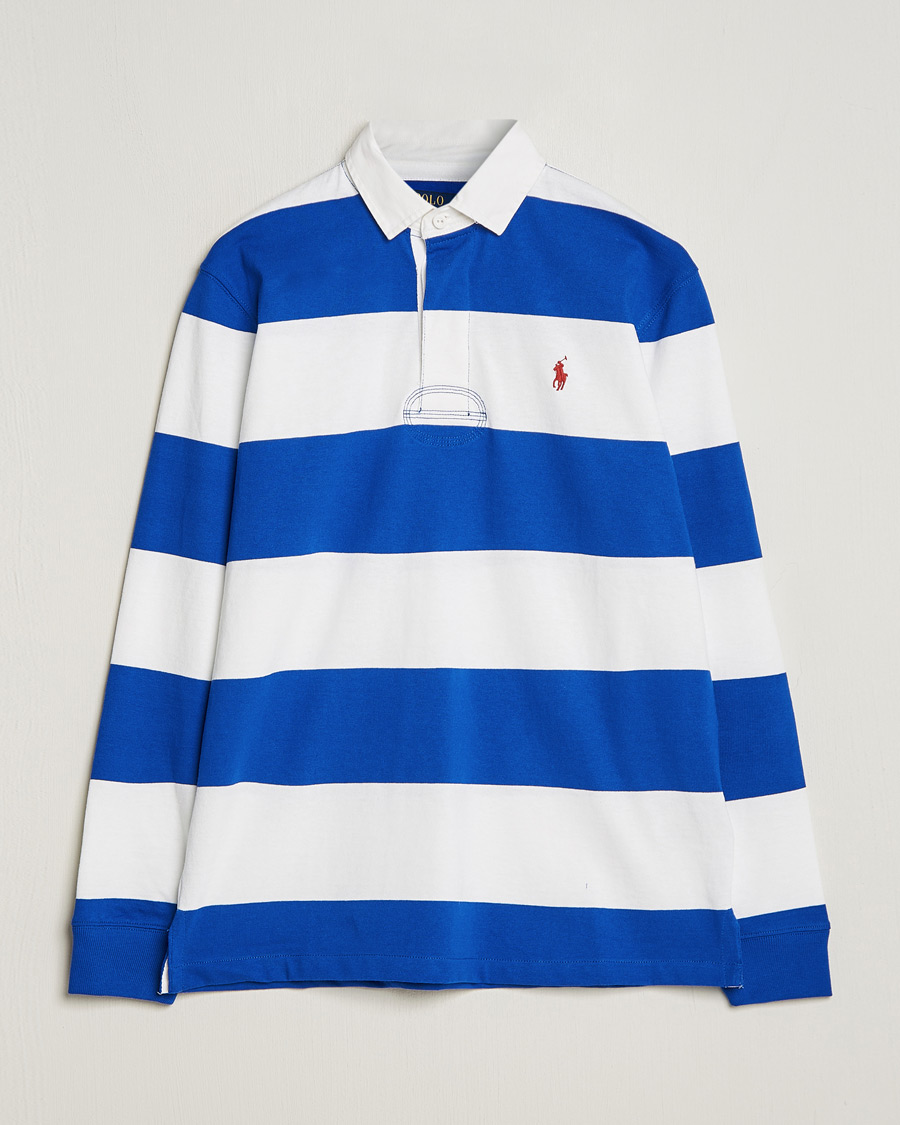 Mies | Puserot | Polo Ralph Lauren | Jersey Striped Rugger Cruise Royal/White