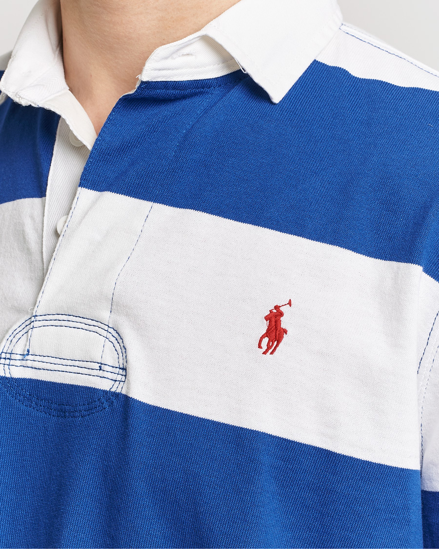 Mies | Puserot | Polo Ralph Lauren | Jersey Striped Rugger Cruise Royal/White