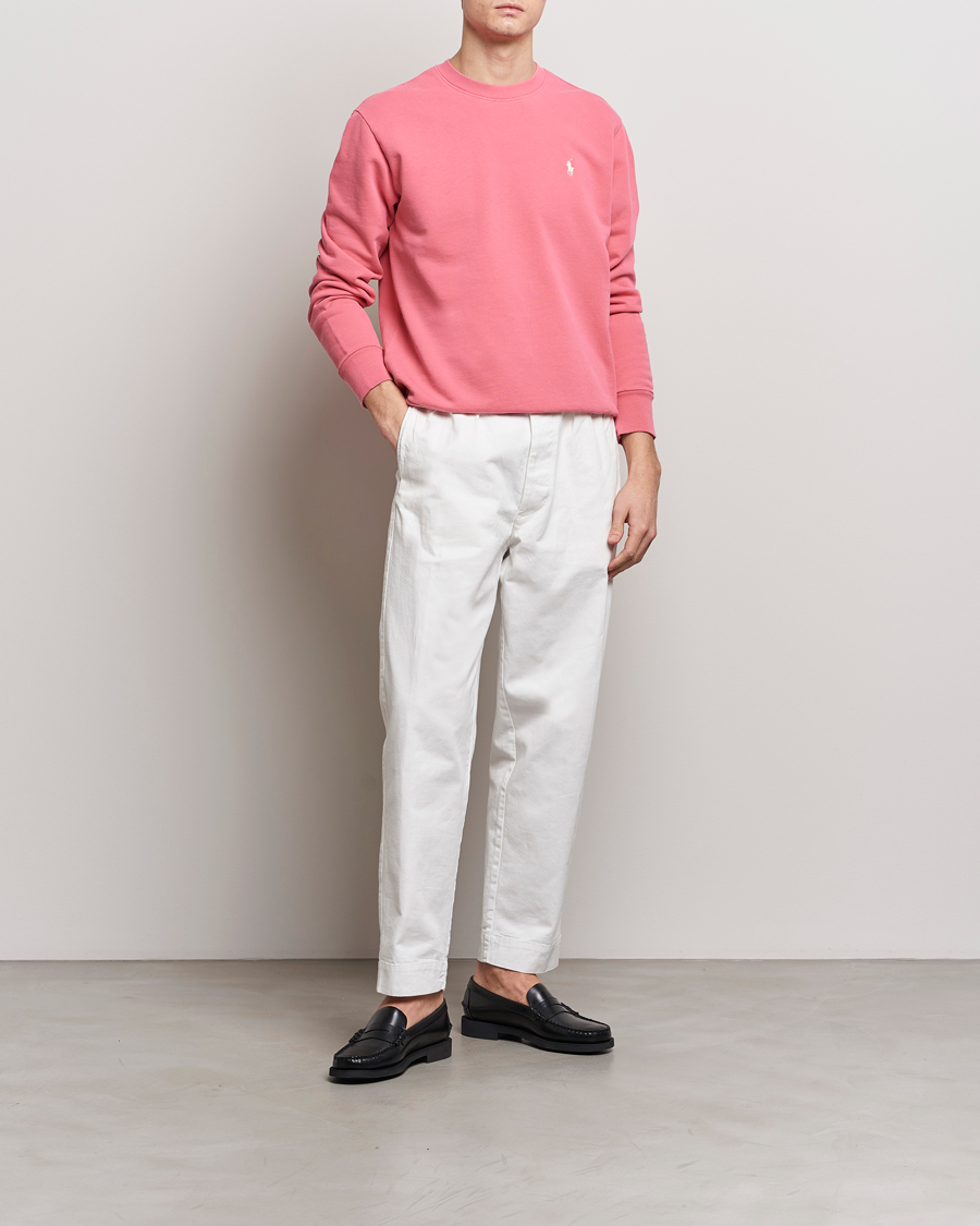Mies | Puserot | Polo Ralph Lauren | Loopback Terry Sweatshirt Pale Red