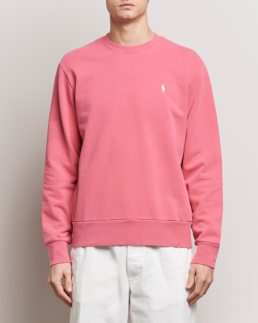 Herre | Tøj | Polo Ralph Lauren | Loopback Terry Sweatshirt Pale Red