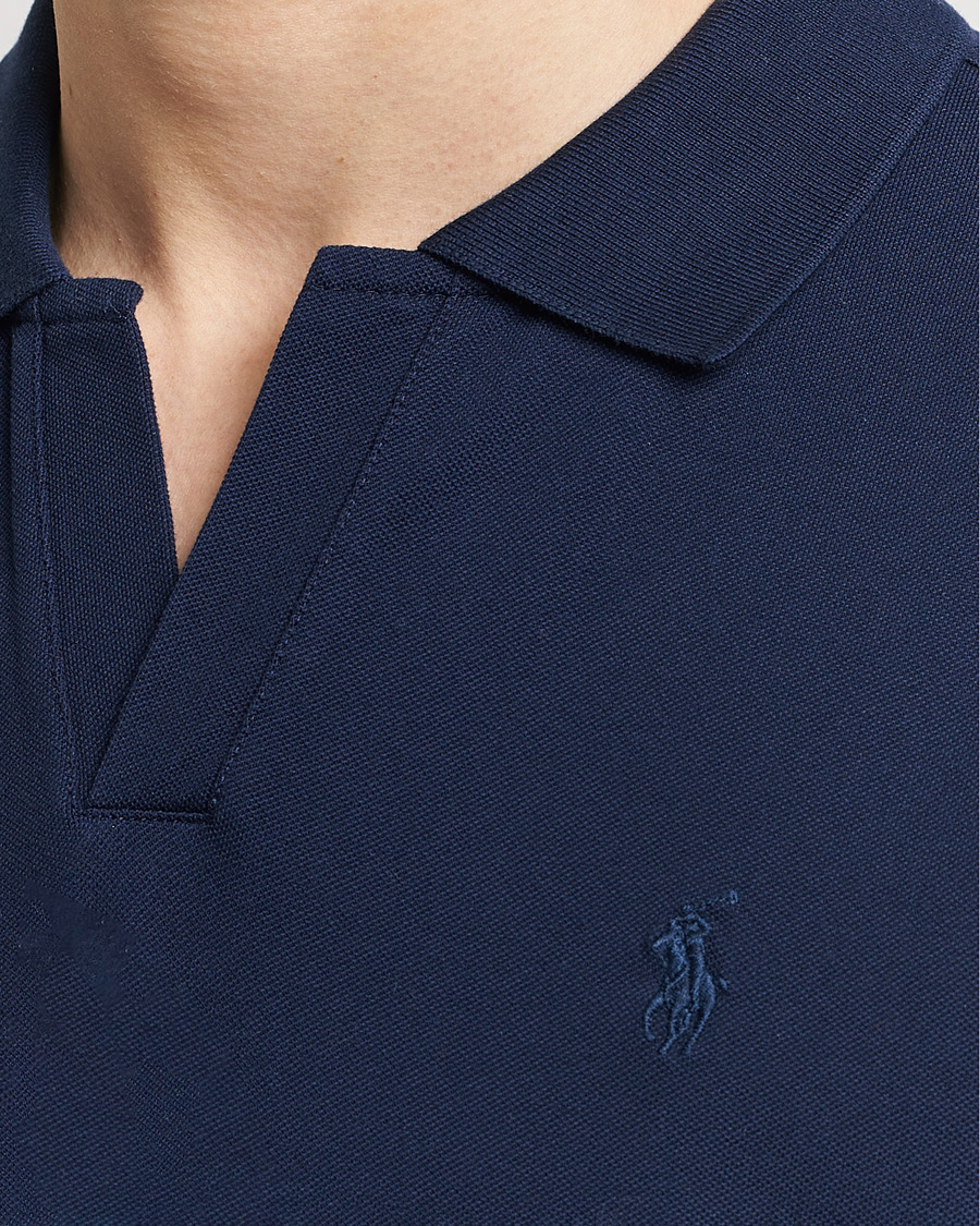 Mies | Pikeet | Polo Ralph Lauren | Classic Fit Open Collar Stretch Polo Refined Navy